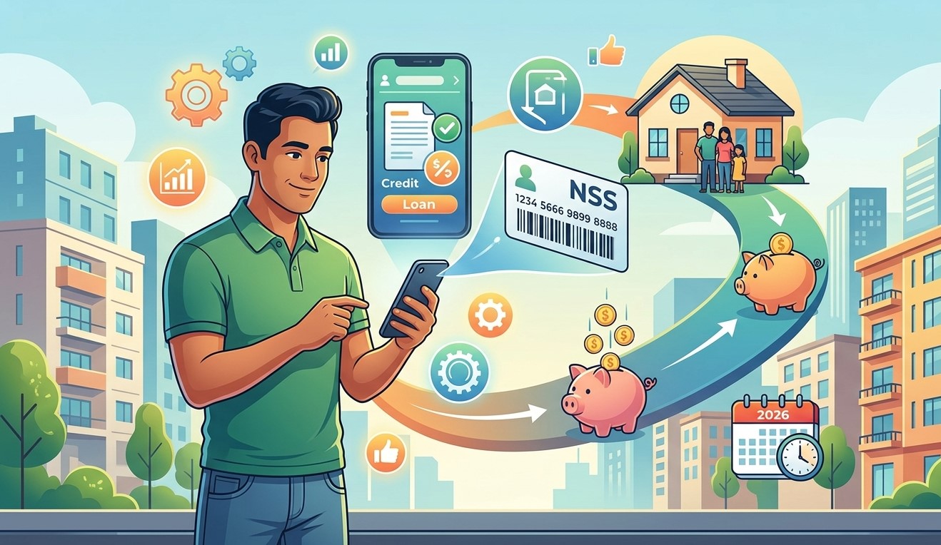 ¿Cómo mi crédito Infonavit con mi NSS? Guía rápida 2026